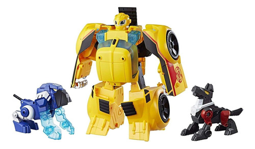 Transformers Bumblebee Rescue Bots Guardia Rescate Luz Sonid