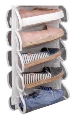 Organizador Sapateira Vertical Cabide 9 Pares De Sapatos 4un