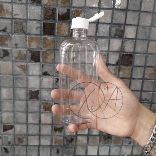 Envase Plastico Oval 250 Ml Shampoo Acondicionador X 15
