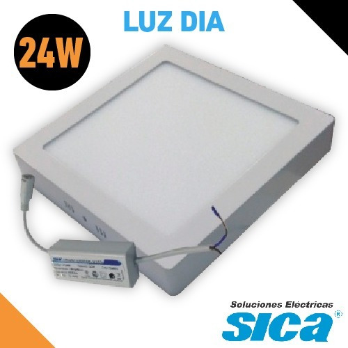 Plafon Panel Led Aplicar 24w Sica Oferta