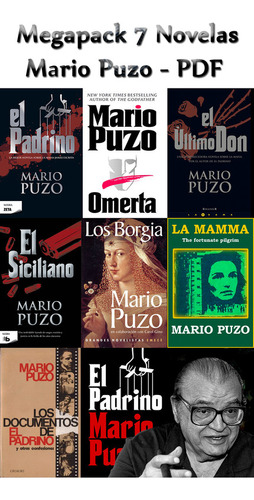 Mario Puzo - Colección Única De 7 Novelas