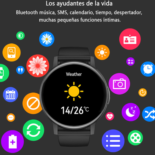 Reloj Inteligente Bluetooth Llamada 1.39 Ai Con Asistente De