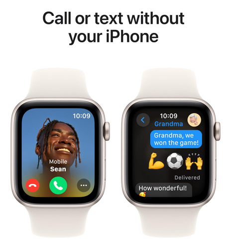 Apple Reloj Se 2ª Generación Gps 1732mm Starlight M/l Mmg