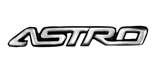Emblema Astro Camioneta Chevrolet Metal Adherible