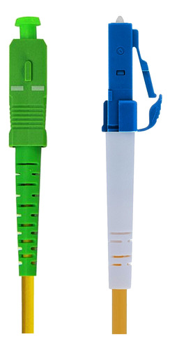 Cable De Fibra Óptica Sc/apc-lc/upc 10m Monomodo X 10 Unid