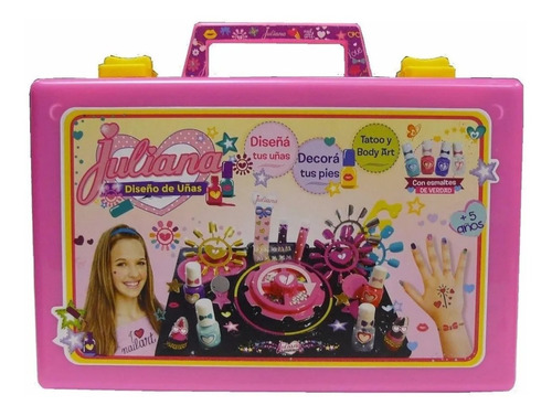 Valija Juliana Grande Diseño Uñas Premium