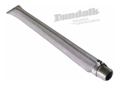 Filtro Macerado Inox. 30cm Tipo Bazooka Cerveza Artesanal   