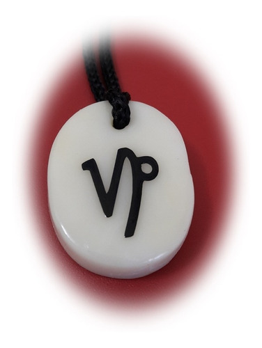 Colgante Con Signos Del Zodiaco 2.5 X 3.5 Cm - Capricornio
