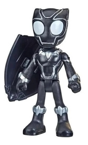 Boneco Marvel Spidey Amazing Friends Pantera Negra 10cm 