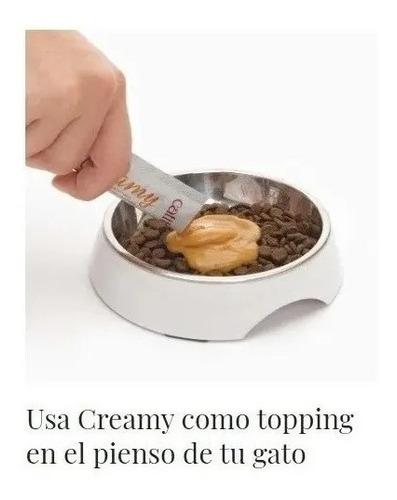 Snack para gatos Catit Creamy sabor atún 4 tubos