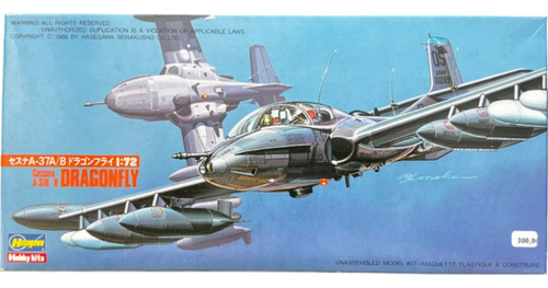 Cessna A-37a/b Dragonfly Kit Montar Hasegawa 1/72