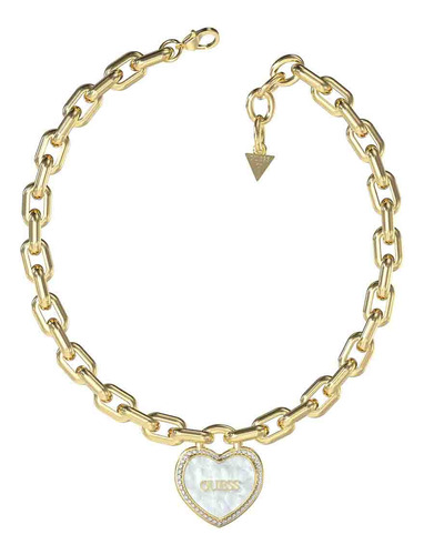 Collar Para Mujer Guess Acero Inoxidable Joyeria Cadenas