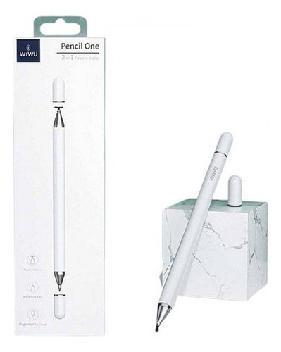Lapiz Wiwu Pencil One Blanco Universal Passive