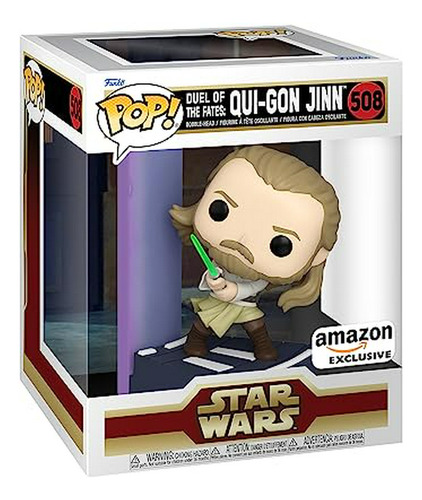 Funkopop! Deluxe: Star Wars Duel Of The Fates - Qui-gon Jinn