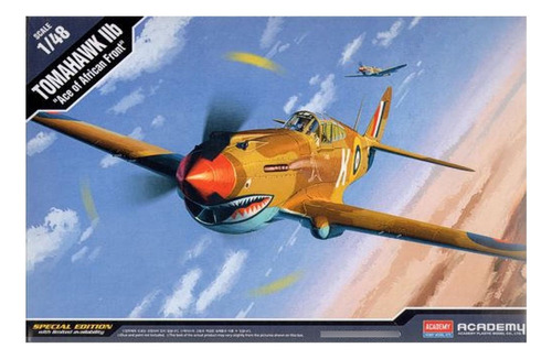 Tomahawk Ii B Ace Of African Front 1/48 Academy 12235