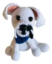 Comprar Perro Boxer Amigurumi Muñeco Tejido Perrito Juguete Perrito