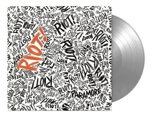 Paramore Riot Lp Silver Vinyl Fbr 25th Anniversary