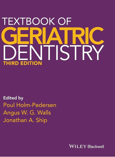Libro Textbook Of Geriatric Dentistry - Nuevo