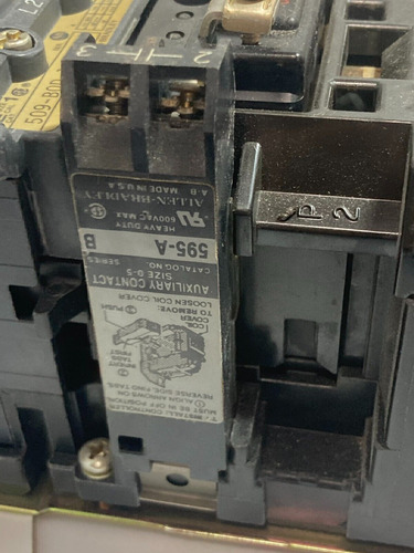 Allen Bradley 509-b0d-18a Starter Full Voltage 27a 600va Bbd (Reacondicionado)