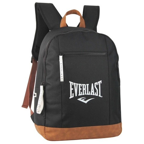 Imagen 1 de 6 de Mochila Deportiva Everlast Urbana Hombre Mujer Unisex Color Negro / 27397