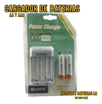Comprar Cargador De Pilas Recargables Baterías Aa Y Aaa Sony