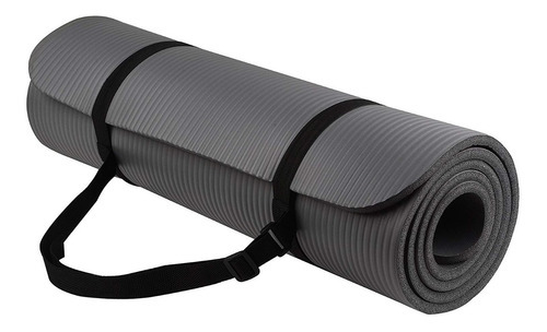 Tapete Para Yoga Extragrueso Balancefrom 12 Mm ( Colores ) Color Gris