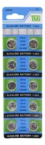 Comprar Pilas Alcalinas De Botón Baterías Ag13 1.55v Pack X10