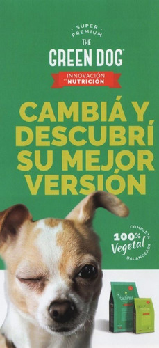 The Green Dog Alimento Vegano Para Perros 10kg Cachorro