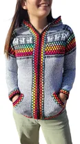 Comprar Campera Lana Alpaca Norteña Unisex Pullover C Capucha