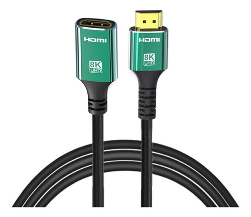 Cablecc Cable De Extensión Hdmi 2.1 Macho A Hembra Ultra-hd 