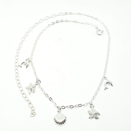 Plata 925 Choker Cadena Force Con Diges Mujer Moderno N101