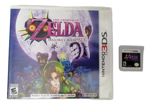 The Legend Of Zelda Majora's Mask Nintendo 3ds (Reacondicionado)