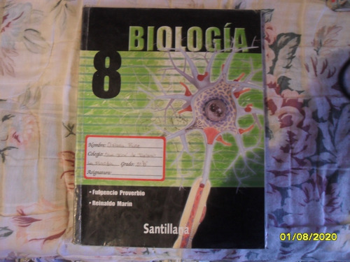 Biologia De 8vo, Editorial Santillana