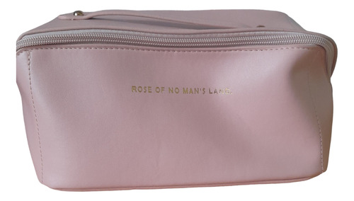 Bolso Para Maquillaje Y Objetos Rosa