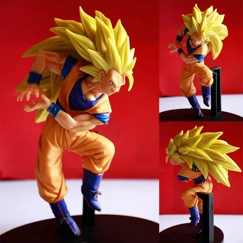 Boneco Goku Super Saiyan 3 Dragão Ball Z S/ Caixa