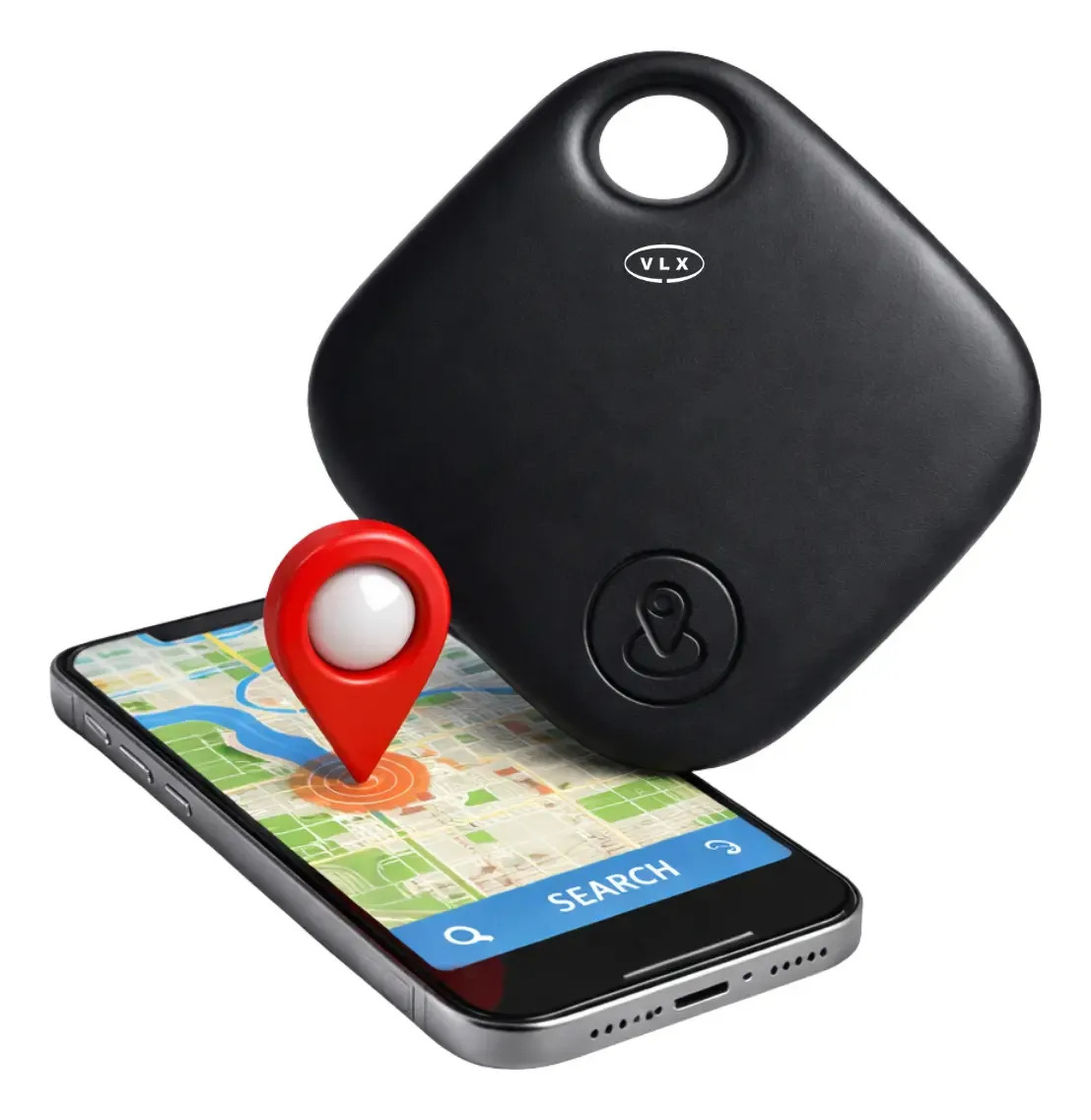 Localizador Smart Tag Preto para iOS