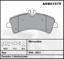 Comprar Juego Pastillas Freno Mercedes Benz Sprinter Trasera Comline