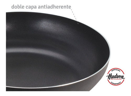 Imagen 5 de 9 de Sarten Doble Antiadherente Hudson 20 Cm Tortilla Aluminio