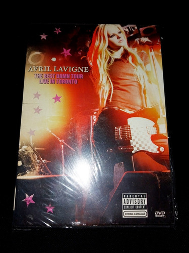 Avril Lavigne The Best Damn Tour Dvd Original Colombia Nuevo