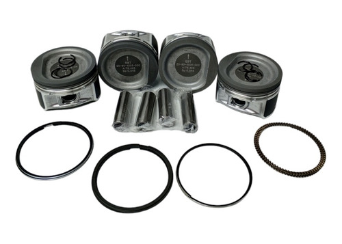 Kit De Pistones Y Anillos  Volkswagen Space Fox  1.6 (std)