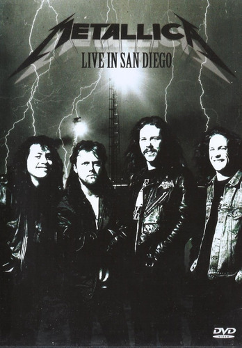 Dvd Metallica Live In San Diego (slayer/megadeth) [lacrado]
