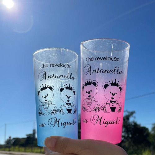 60 Copos Longdrink 320ml Personalizados Fret E Vers Degrade
