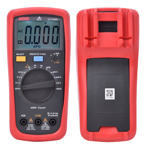 Z0f Testador De Resistência De Capacitância Uni T Ut136b