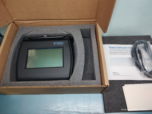 Topaz T-lbk750se Siglite Lcd 4x3 Panel De Captura De Firmas
