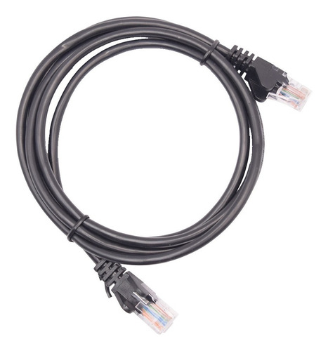 Cabo De Rede Cat.5e 1.5m Pc-ethu15bk Preto Patch Cord Plus