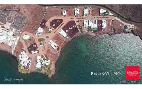 Lotes En Venta En Guaymas/san Carlos En Lujoso Residencial Punta Arrecifes