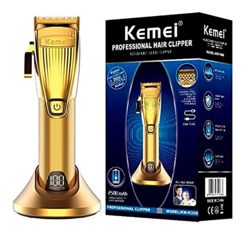 Kemei K32s Maquina De Cortar Cabello Profesional 