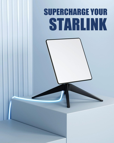 Cable De Repuesto Starlink Gen 2 35 Pies Gris Impermeable