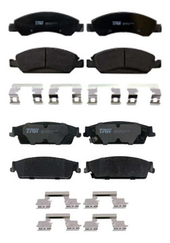 Kit Balatas Delantera Trasera Ceramica Trw Sierra 4x4 2012