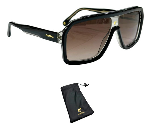 Lentes De Sol Carrera 1053/s 0wma8 Café Negro Para Hombre Color Solar